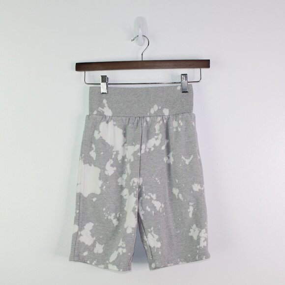 Frame Terry Knit Bleach Spot‎ Biker Jogger Shorts XS - Picture 1 of 4